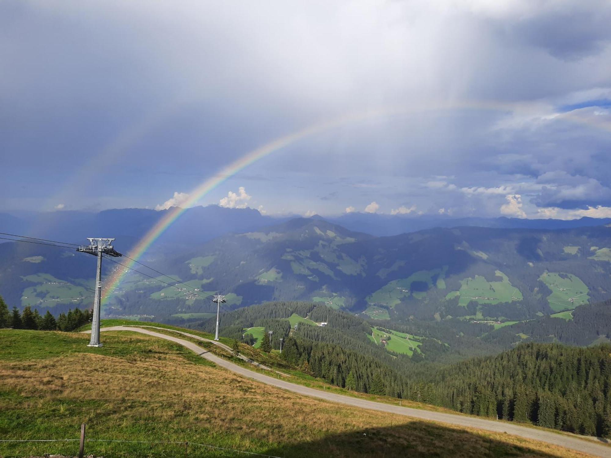 Berggasthof Schatzbergalm Thierbach Exteriér fotografie