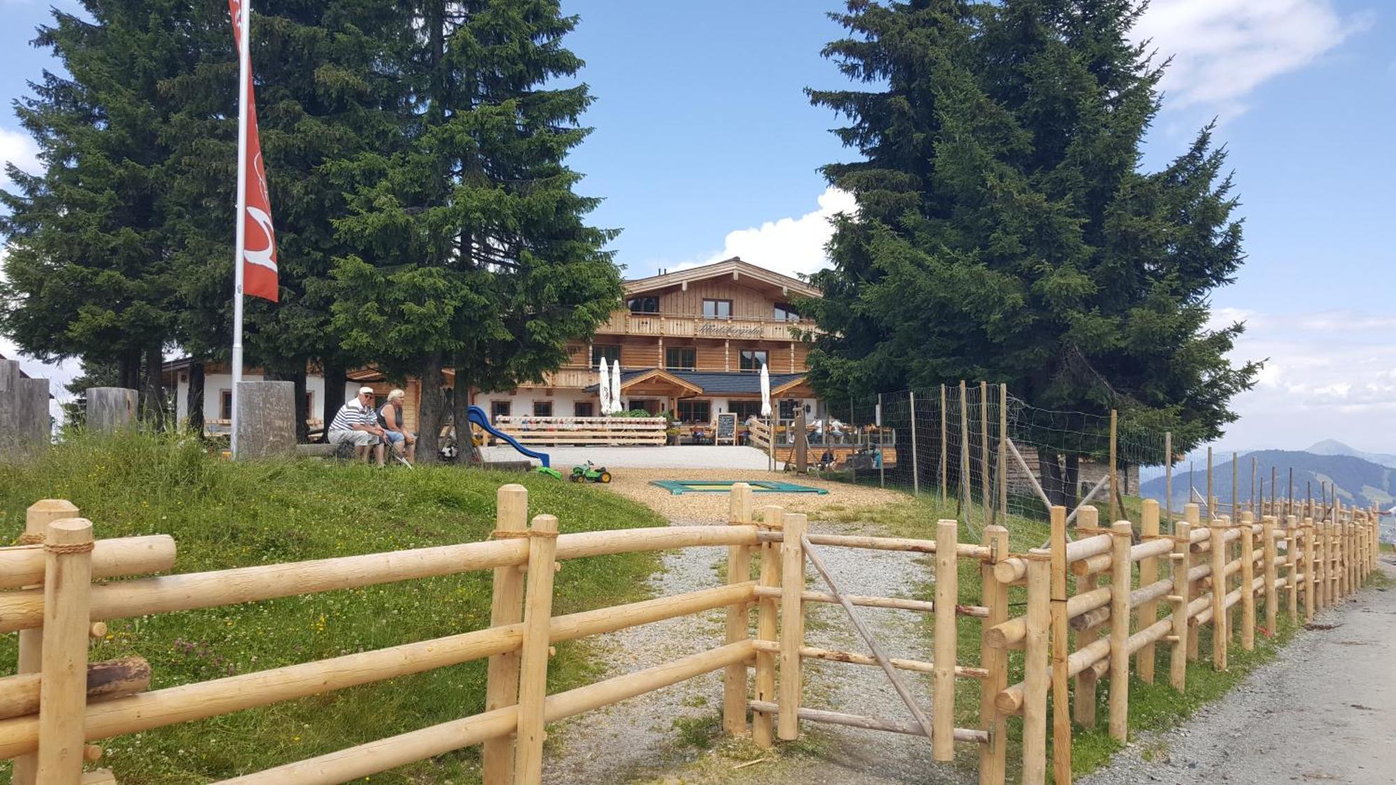 Berggasthof Schatzbergalm Thierbach Exteriér fotografie